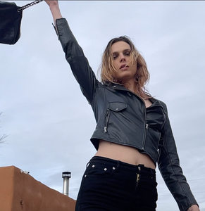 Favorite Sexy Leather Jacket