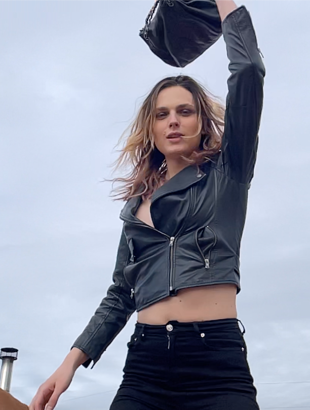 Favorite Sexy Leather Jacket